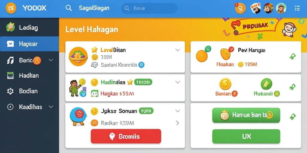 Tampilan antarmuka yang menarik dan responsif.