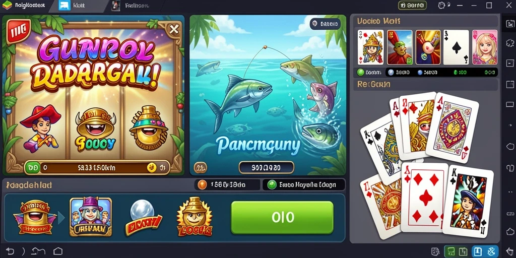 Screenshot menunjukkan tampilan menu utama HIBIKIWIN yang menarik.