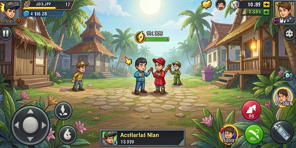 Tampilan antarmuka game yang user-friendly.