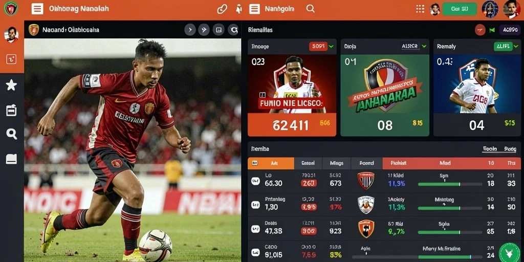 Layar utama permainan dengan grafis menawan.