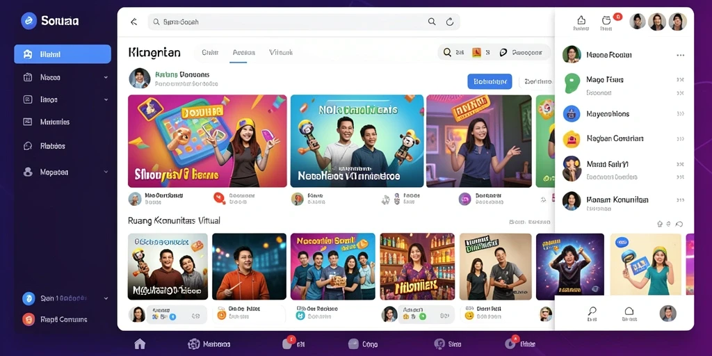 Tampilan awal KOKO5000 yang menarik dan user-friendly.