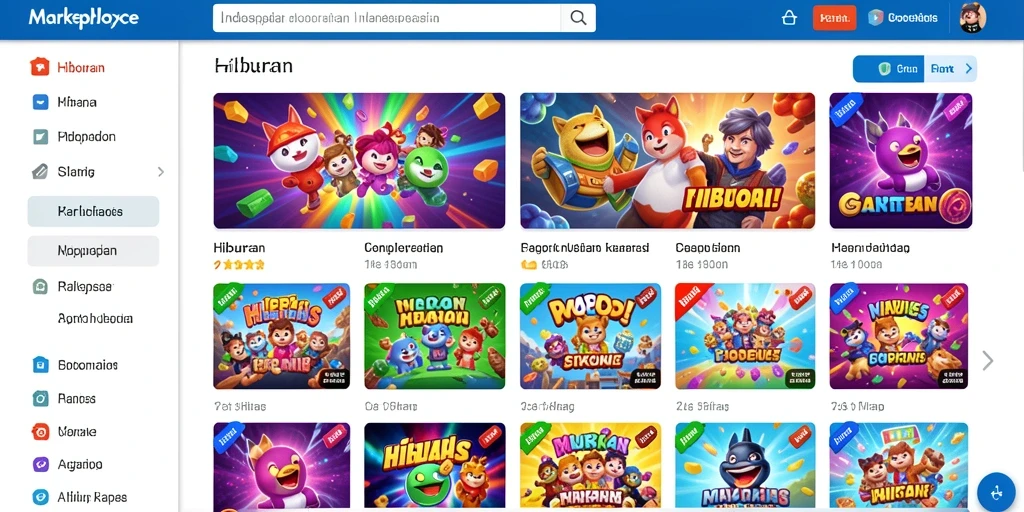 Tampilan antarmuka aplikasi yang user-friendly.