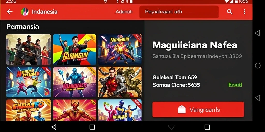 Tampilan antarmuka yang menarik dan intuitif.