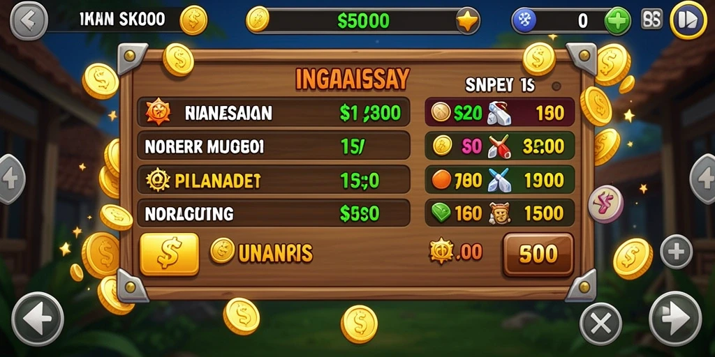Tampilan permainan slot dengan tema petualangan yang menarik.