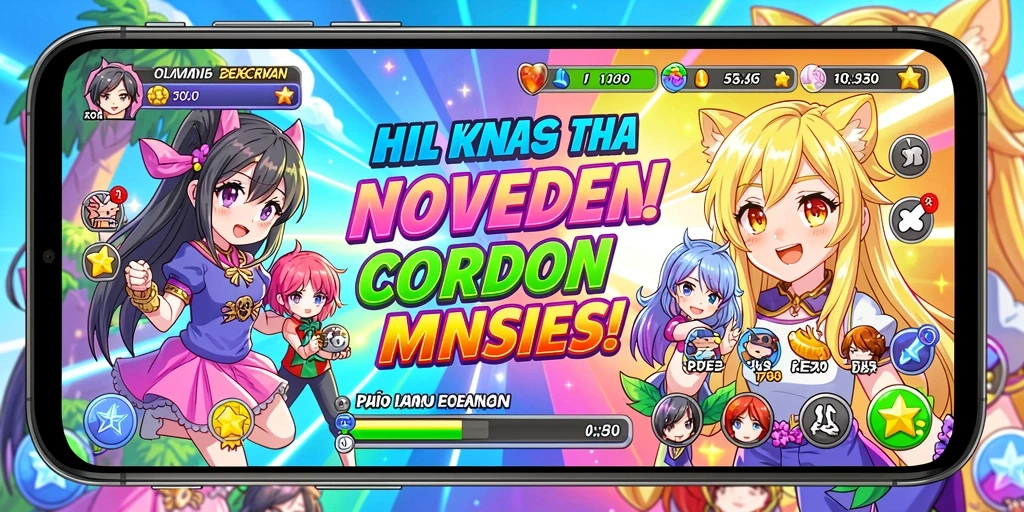 Screenshot PISANG123 menunjukkan grafik permainan yang menarik.