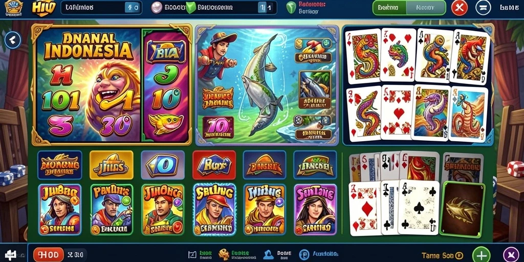 Gambar aksi karakter utama yang sedang berpetualang.