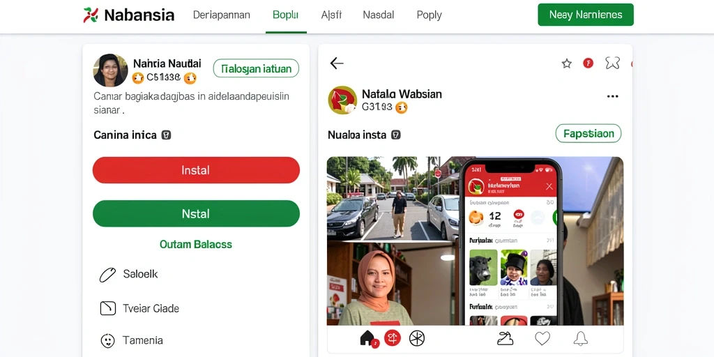 Tampilan antarmuka yang ramah pengguna.