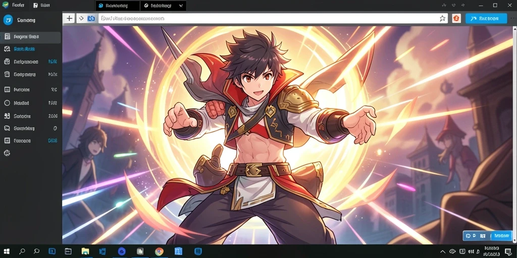 Tangkapan layar gameplay RAYA22 yang menampilkan aksi seru.