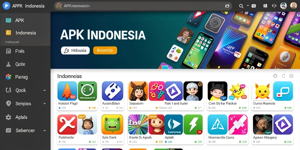 Menampilkan karakter utama yang siap beraksi.