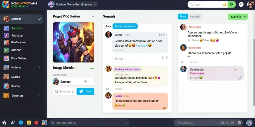 Tampilan utama dengan berbagai pilihan permainan slot.
