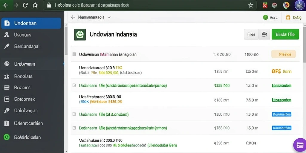 Tangkapan layar menunjukkan antarmuka pengguna yang menarik dan mudah digunakan.